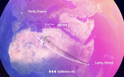 Solferino Air Virtual Tour, From Kenya to France